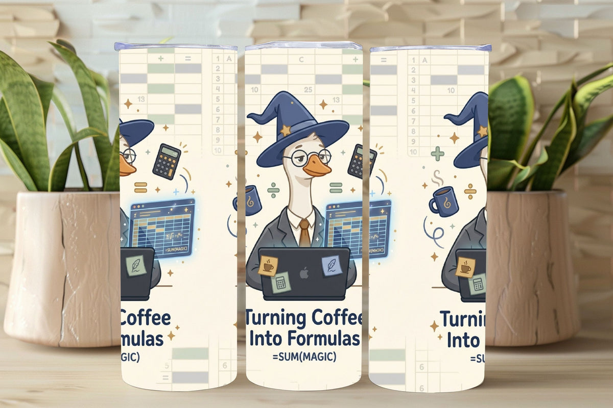 Spreadsheet Wizard Tumbler   *861