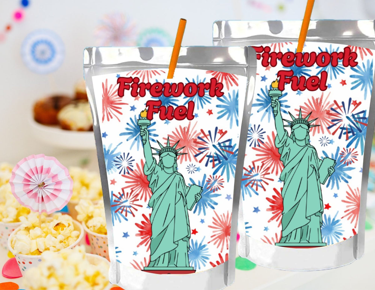 Firework Fuel Capri Sun Labels Printable