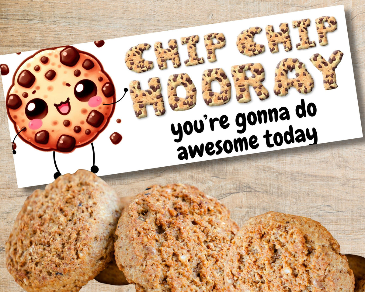 Chip Chip Hooray Good Luck Candy Bag Topper Printable
