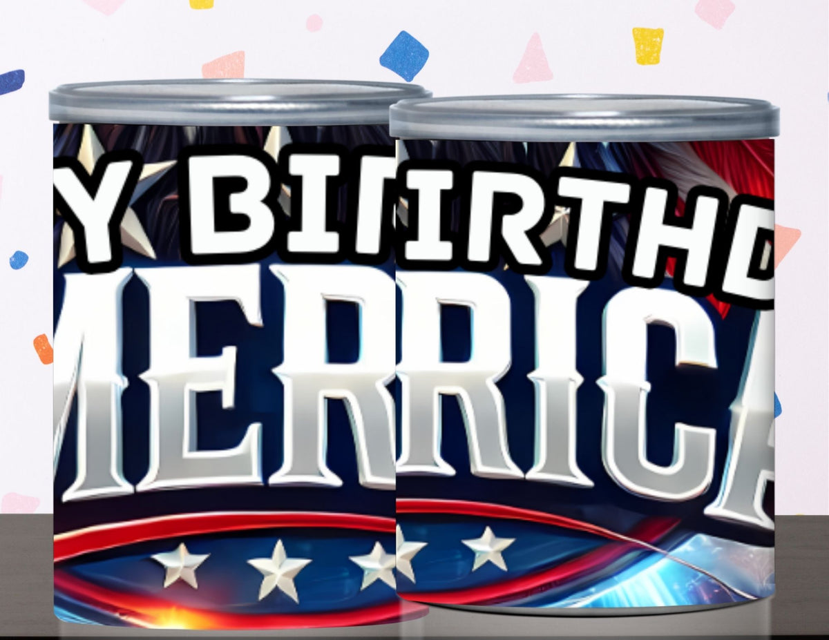 250th Birthday of America Pringles Label