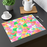 Conversation Candy Hearts Placemat, 1pc