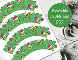 Grinch Cupcake Wrappers