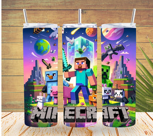 Minecraft Steve Tumbler. *802