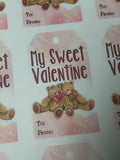 I Luv U Nugget Valentine Candy Bar Wrapper Printable