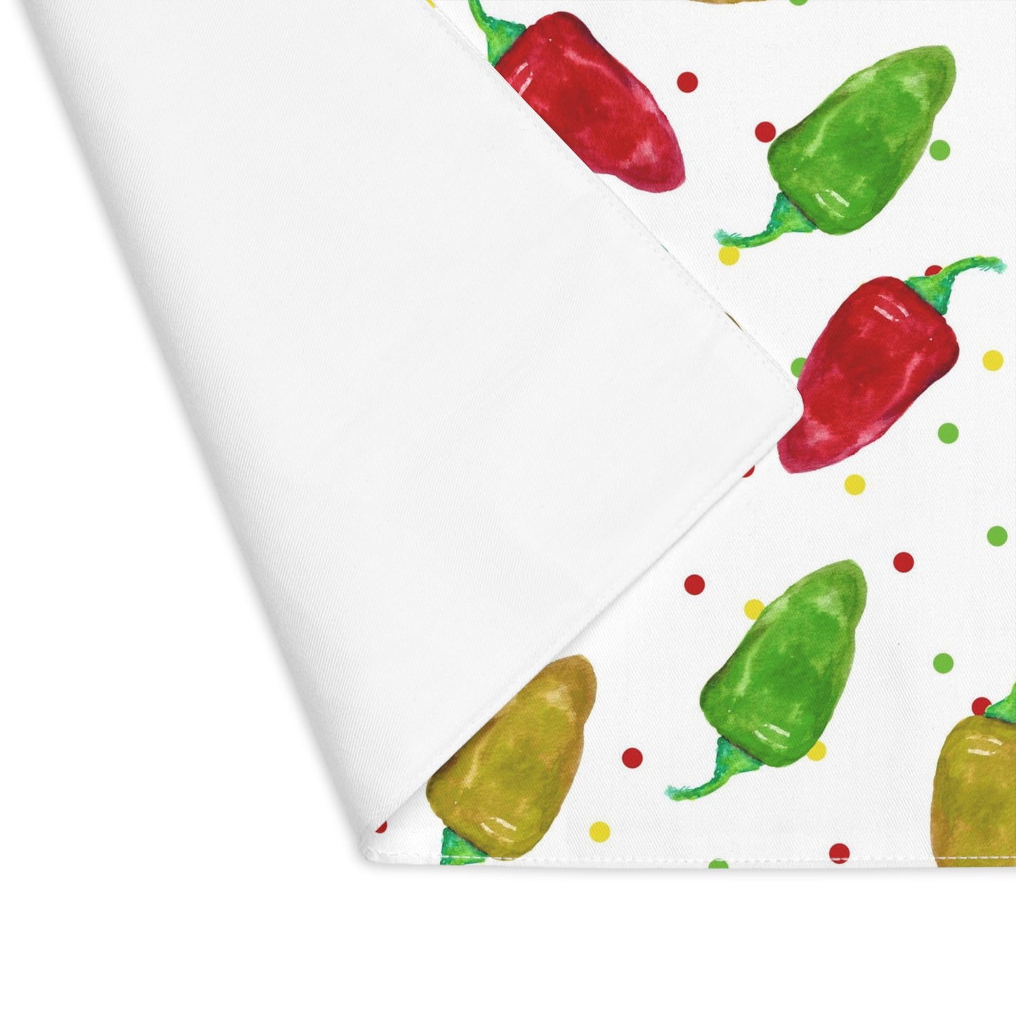 Hot Peppers Kitchen Placemat, 1pc