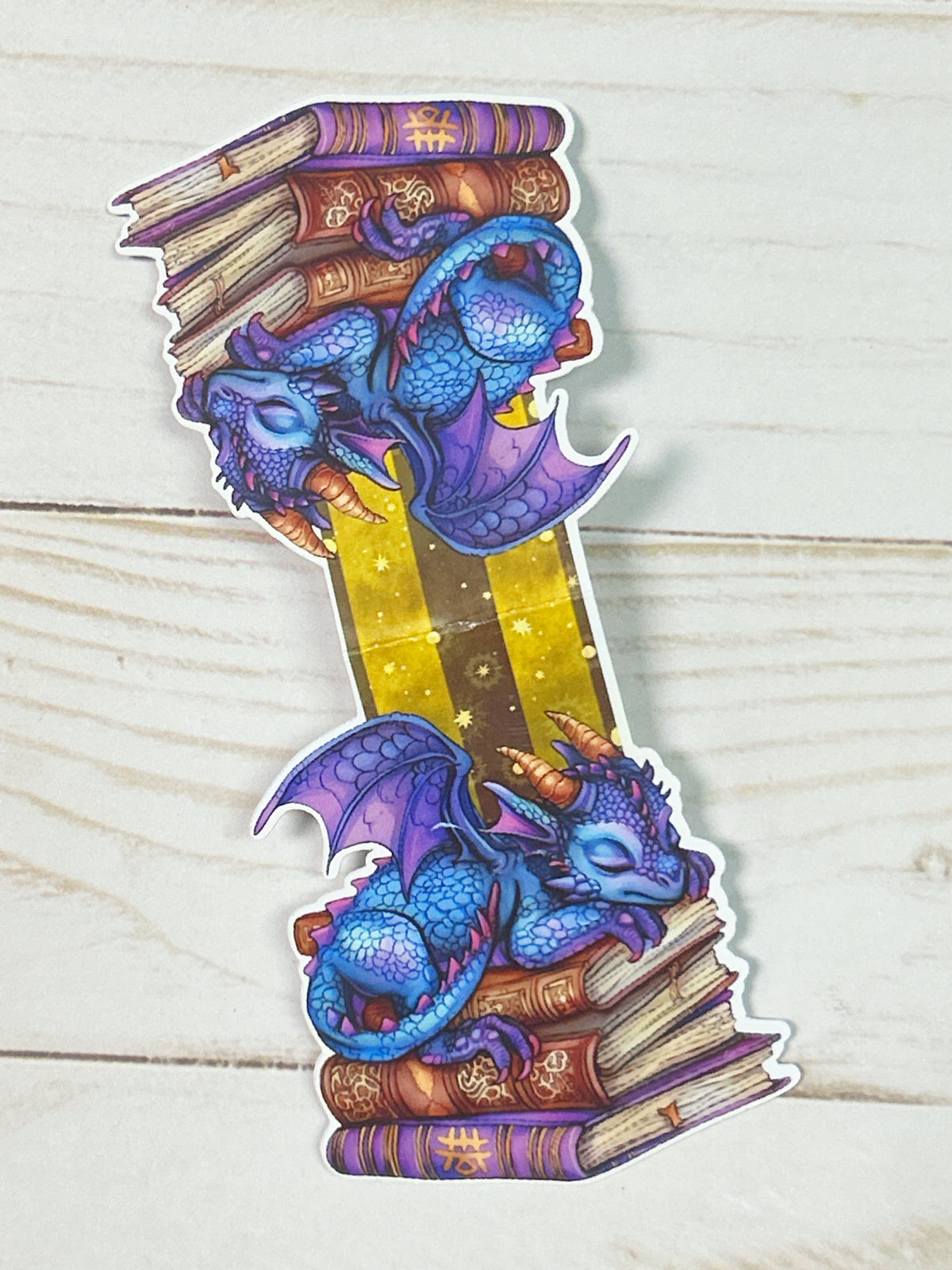 Book Dragon Magnetic Bookmark