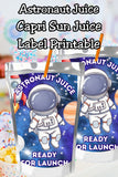 Make your party drinks blast off with these Astronaut Juice Capri Sun labels! Designed for space birthday themes, Two the Moon parties, and astronaut party setups, they’re the perfect finishing touch for your drink table or favor station. A fun, budget-friendly way to help little explorers reach four the sky on their big day!
