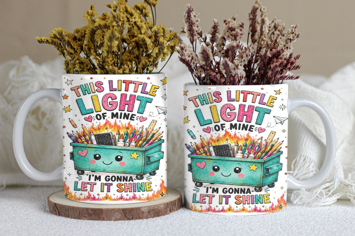 This Little Light of Mine Teacher Mug  and Mug Wrap