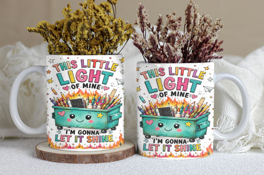This Little Light of Mine Teacher Mug  and Mug Wrap