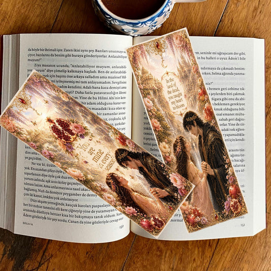 Hades and Persephone Printable Bookmark Set | Dark Romance Fantasy Bookmarks | Romantasy Reader Gift Digital Download