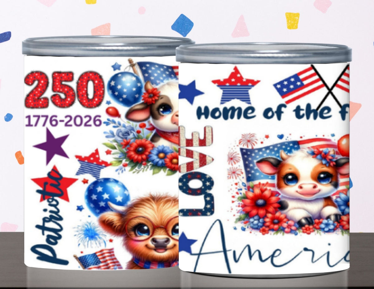 USA 250 Pringles Can Labels – 4th of July Party Favor Printable