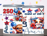USA 250 Pringles Can Labels – 4th of July Party Favor Printable