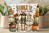Western Halloween Frog Tumbler and Tumbler Wrap *1095
