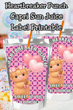 Heartbreaker Punch Capri Sun Label Printable