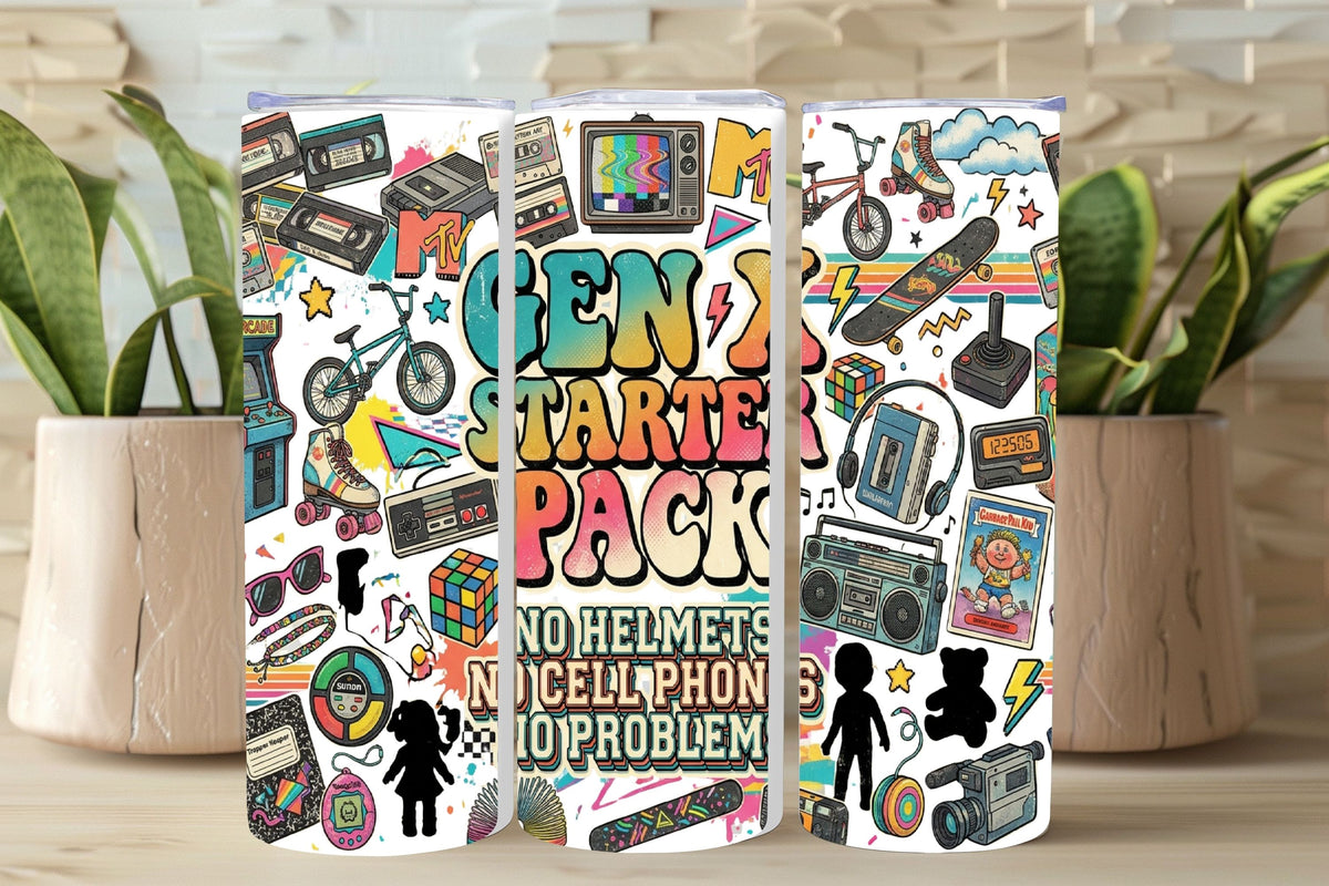 Gen X Starter Pack Tumbler and Tumbler Wrap *1097