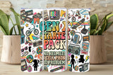 Gen X Starter Pack Tumbler and Tumbler Wrap *1097