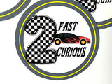 Two Fast 2nd Birthday Cupcake Toppers Printable