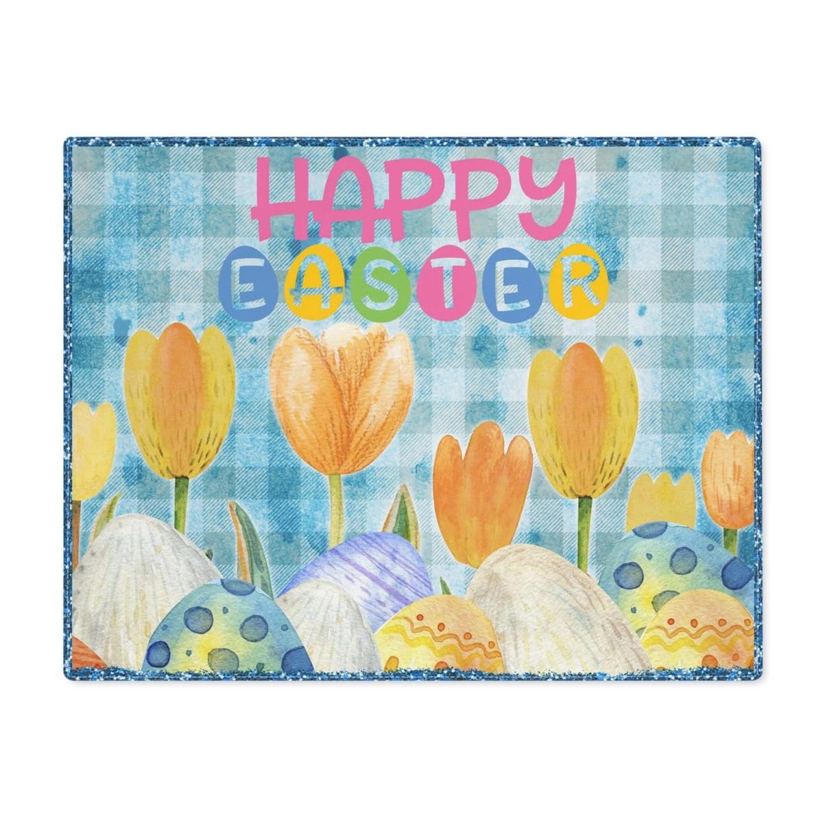 Easter Tulips Placemat, 1pc