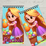 Princess Easter Personalized Notebook Party Favors