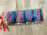 Cowboy Red Bandana Alphabet Hershey Candy Bar Wrapper Printable