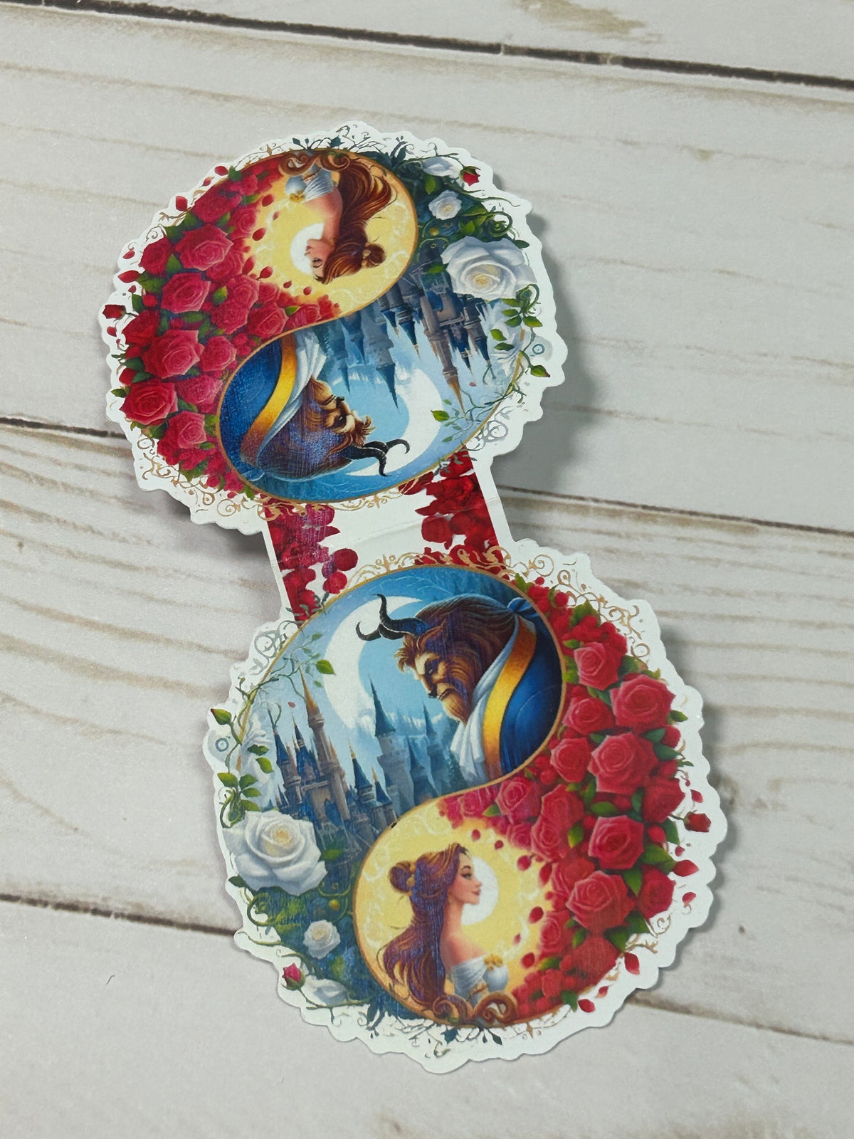 Beauty and the Beast Magnetic Bookmark