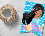 Mermaid Scales Pennat Banner