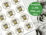 Softball Season Cupcake Toppers Printable