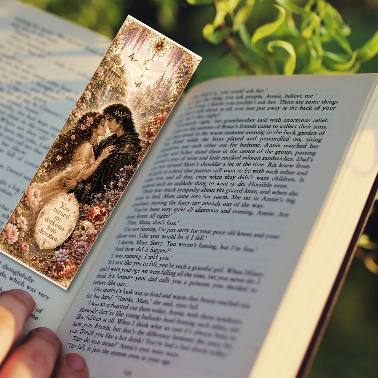 Hades and Persephone Printable Bookmark Set | Dark Romance Fantasy Bookmarks | Romantasy Reader Gift Digital Download