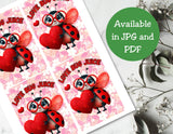 Love Bug Juice Capri Sun Label Printable
