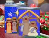 Nativity Pringles Can Label Printable – Christmas Party Favor