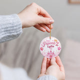 Personalized 2nd Birthday Ornament, Im a Princess 2 Ornament, Princess Birthday Gift for Girl, Custom Name Year Christmas Ornament