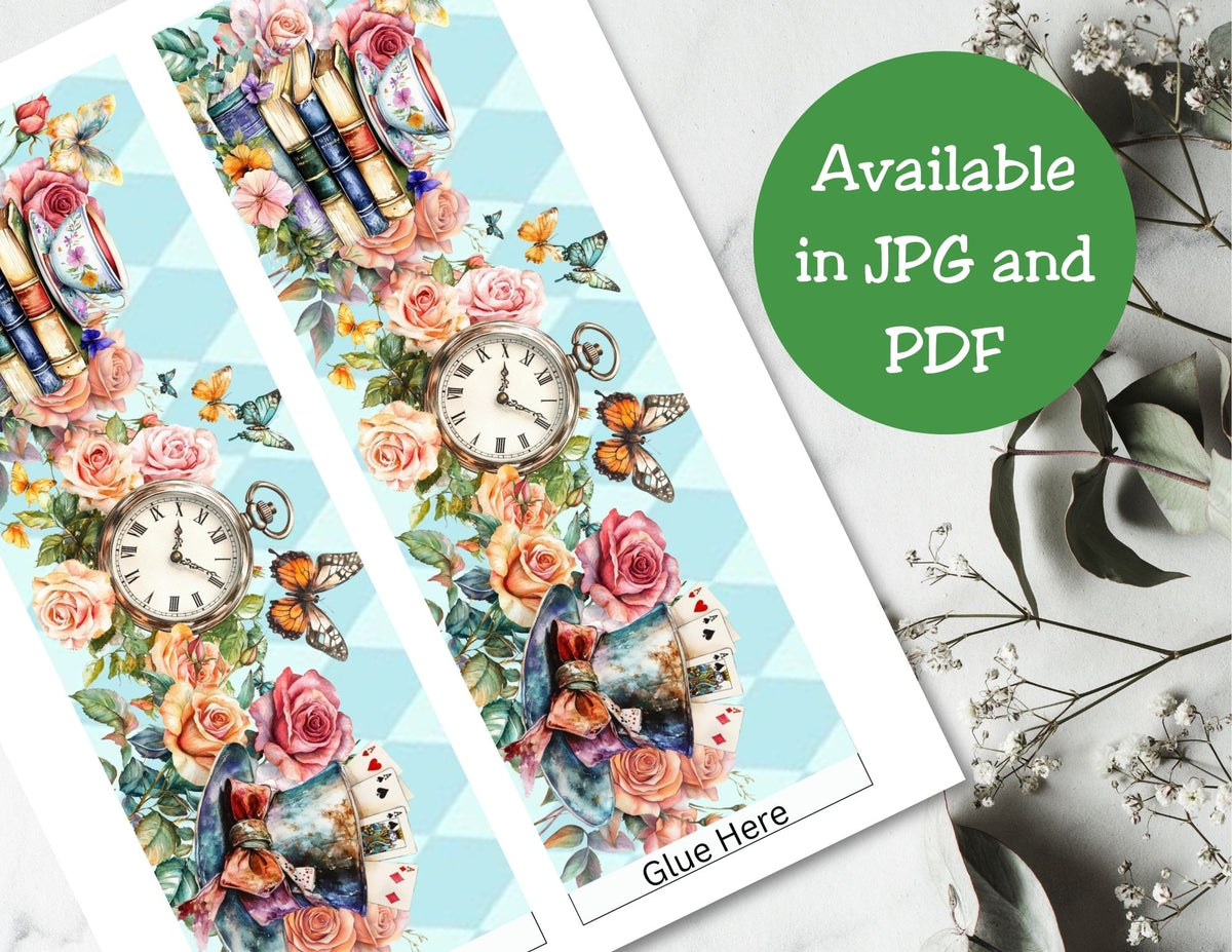Vintage Alice in Wonderland Pringles Can Label Printable – Onederland Party Favor