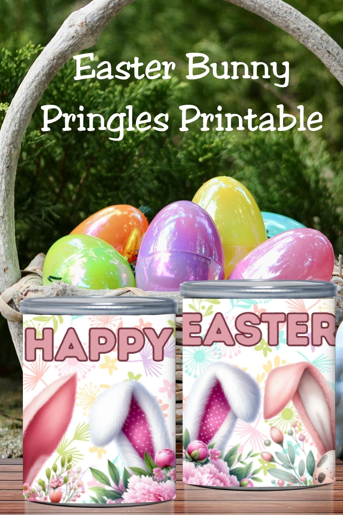 Create the cutest classroom Easter drinks with this Hoppy Juice Capri Sun label that pairs perfectly with an Easter Pringles label for a coordinated snack set. Featuring sweet bunny Easter decor, soft floral Easter decor, and playful wording, this Easter snack wrap idea is perfect for classroom Easter gifts, Easter party favors, and kids Easter treats. A fun, easy DIY for moms and teachers planning spring celebrations.