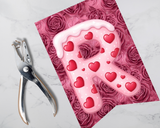 Valentine Alphabet Pennant Banner Letters Printable