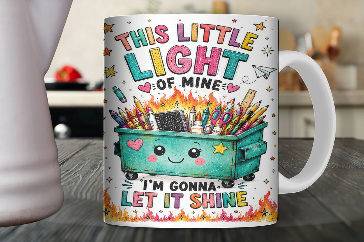 This Little Light of Mine Teacher Mug  and Mug Wrap