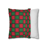 More Books for Christmas Spun Polyester Square Pillowcase