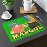 St Patricks Gnome Personalized Kitchen Placemat