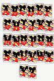 Mickey Mouse Alphabet Hershey Candy Bar Wrapper Printable