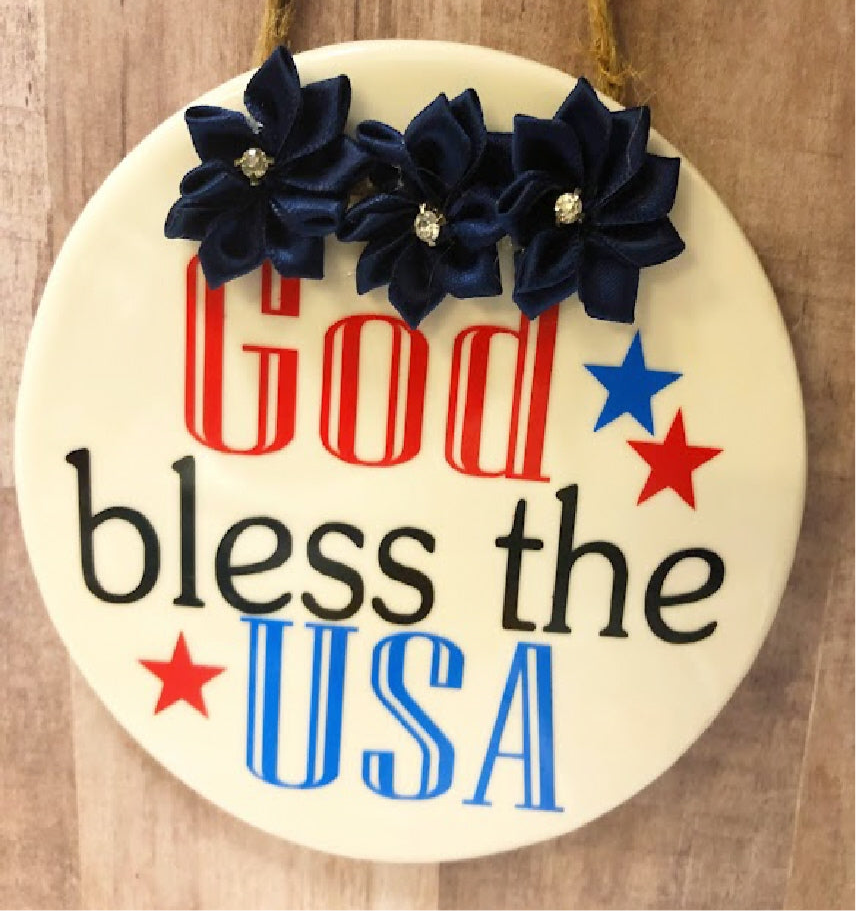 God Bless the USA Printable/Sublimation/SVG Cut File