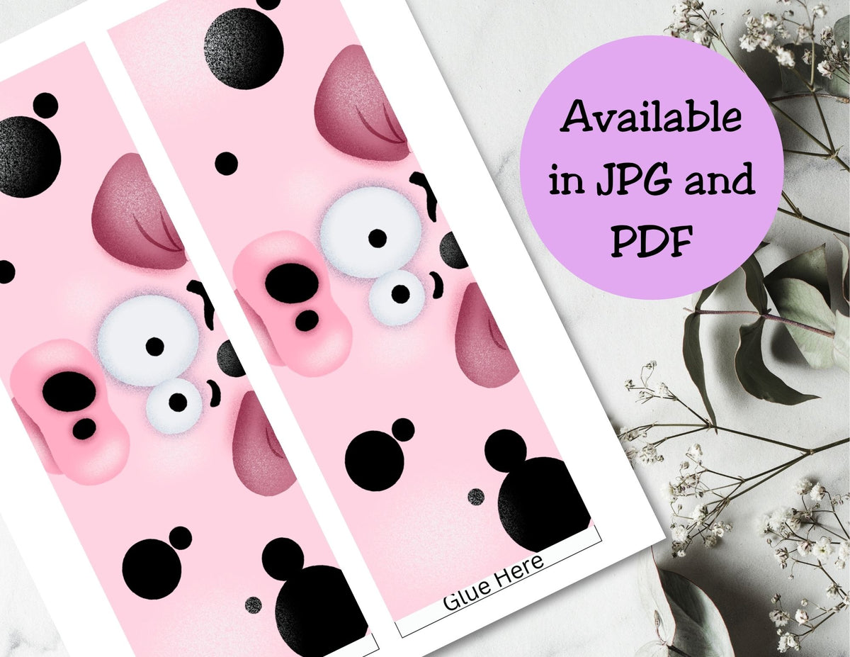 Farm Animal Pringles Labels – Canva Editable Template