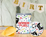 Gamer Fuel Pringles Labels – Printable Video Game Party Favors