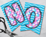 Mermaid Scales Pennat Banner