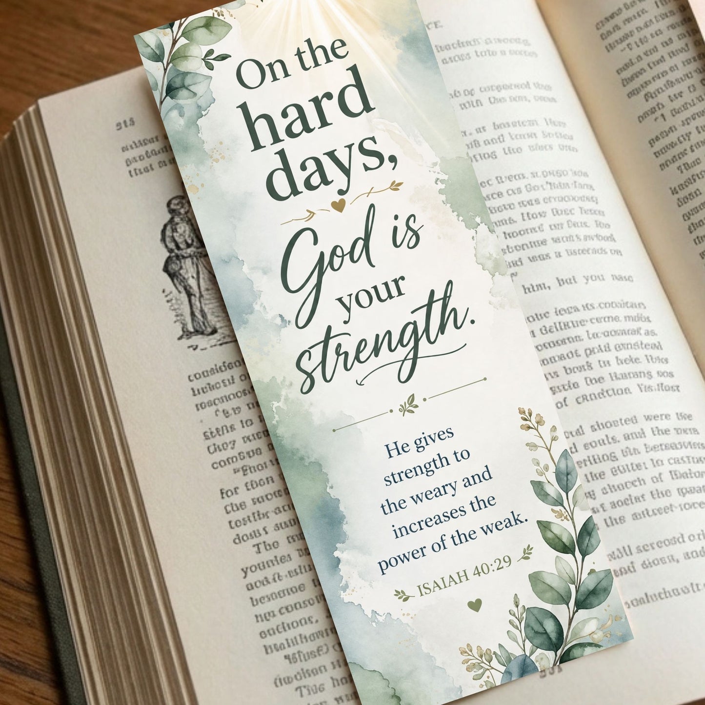 Christian Motherhood Bookmark Set – Printable Bible Verse Bookmarks for Moms (Set of 5)