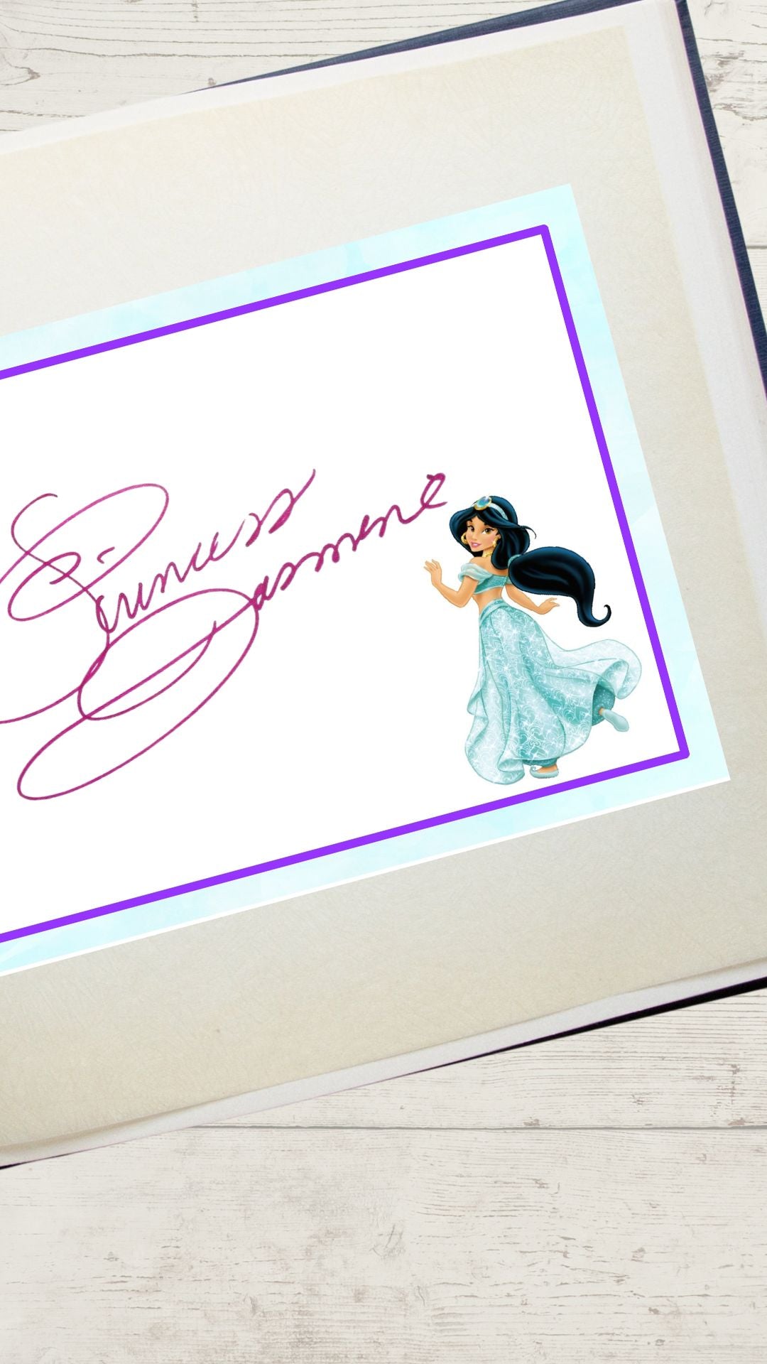 Disney Autograph Book Printable Pages