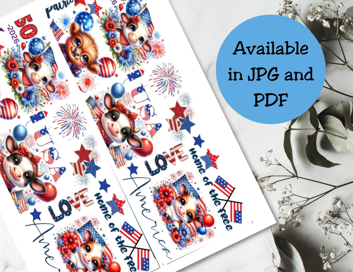USA 250 Pringles Can Labels – 4th of July Party Favor Printable