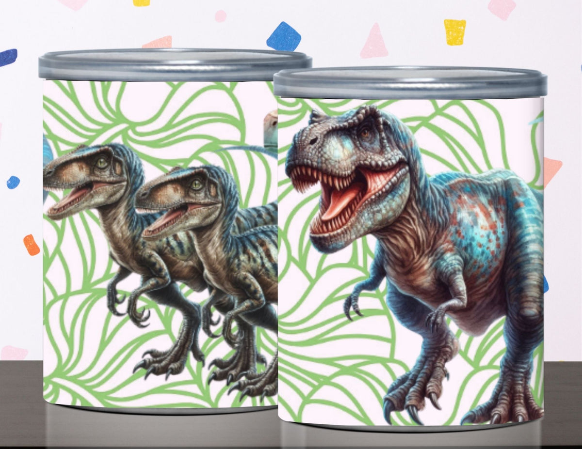 Dinosaur Pringles Can Label Printable – Kids Birthday Party Favor