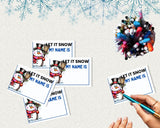 What’s Your Snowman Name Chrismas Game Printable