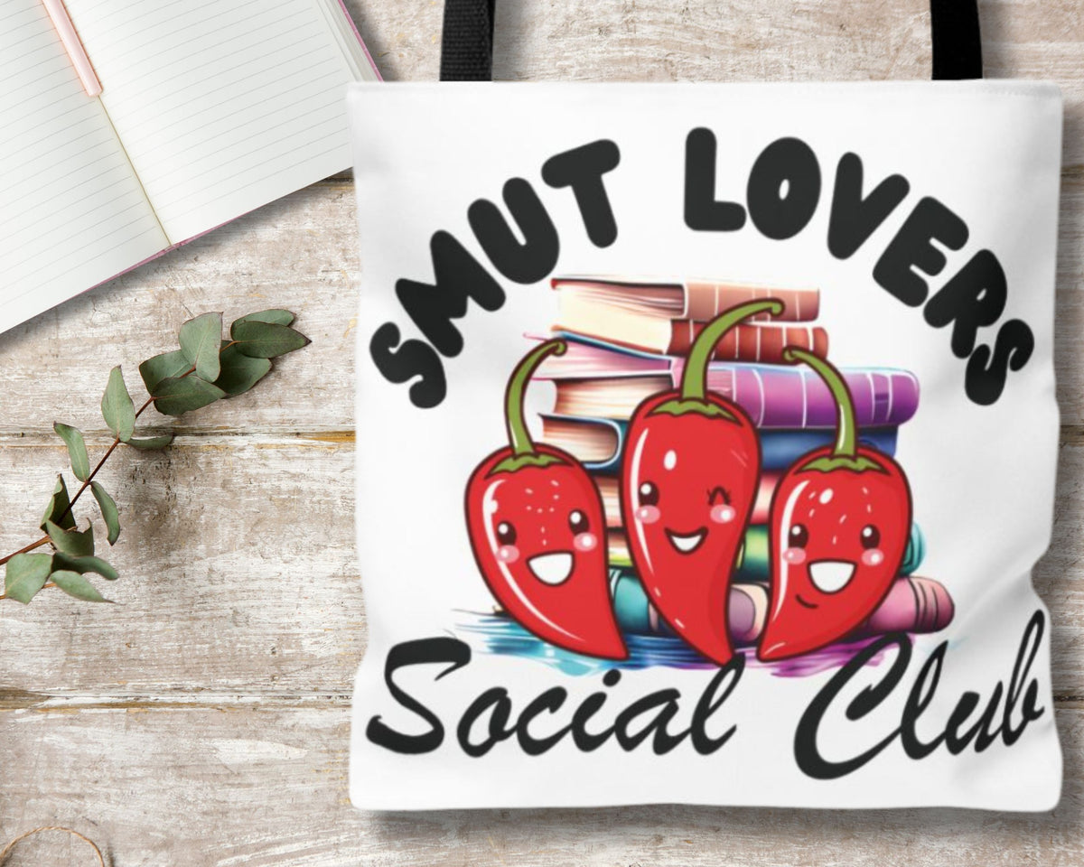 Smut Lovers Social Club Book Tote Bag