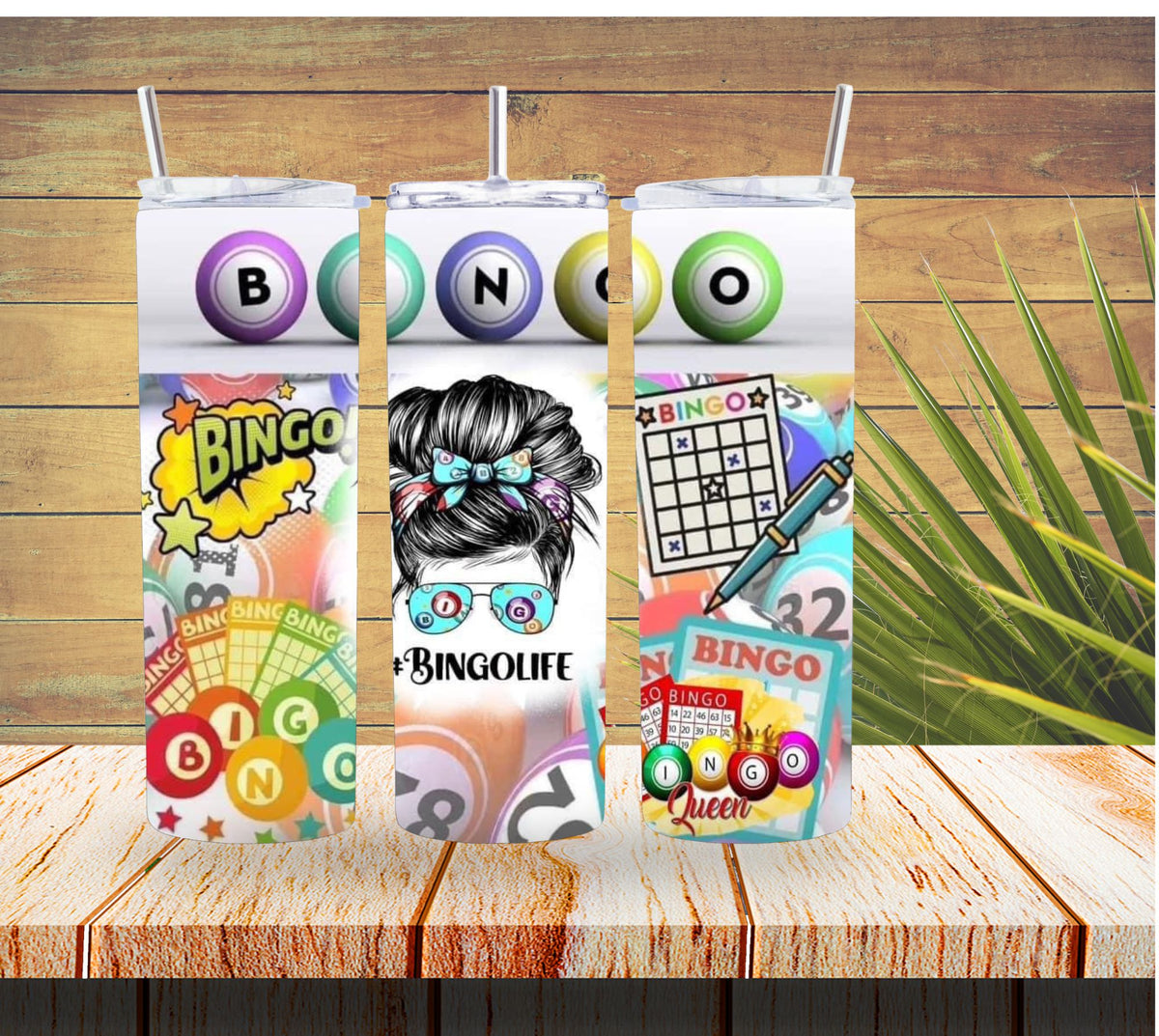Bingo Life 20 ounce Stainless Steel Tumbler