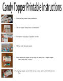 Class Rainbow Bag Topper Canva Template Printable